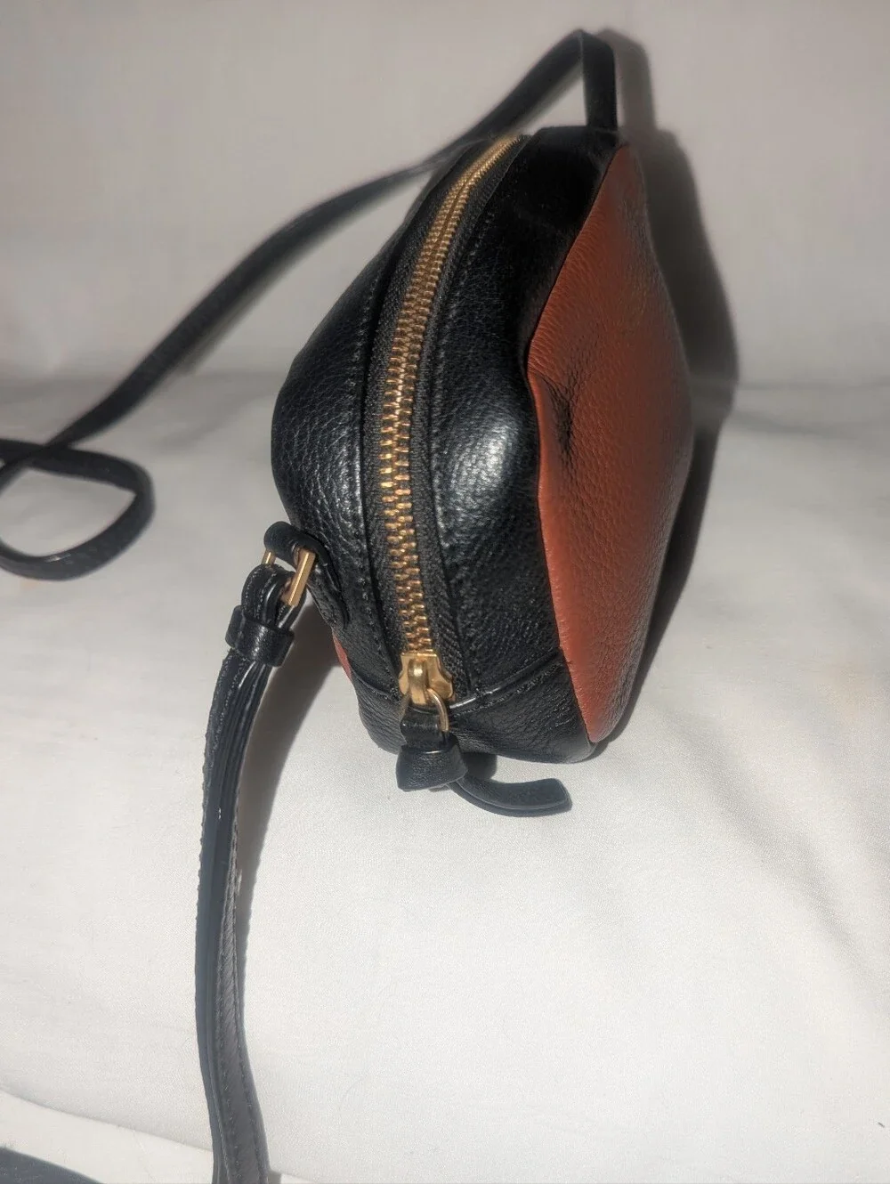 Kate Spade Saturday Mini Crossbody in Brown and Black